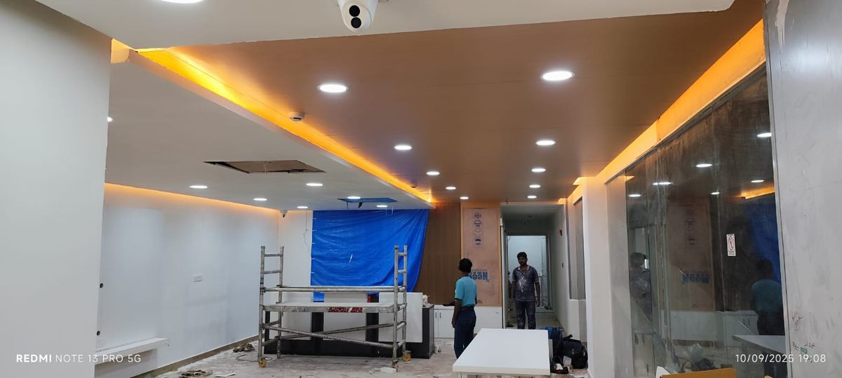 Lit corridor — KV Electro Tech Bangalore